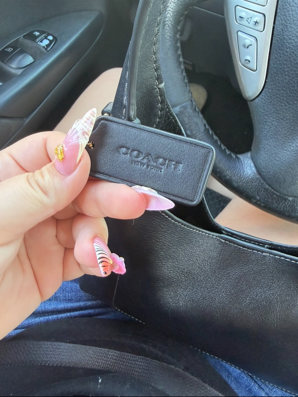 Brooklyn 23 Coach Black Leather Mini Shoulder Bag - Picture 3 of 4
